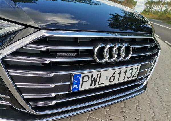 Audi A8 cena 380000 przebieg: 36800, rok produkcji 2021 z Wolsztyn małe 254